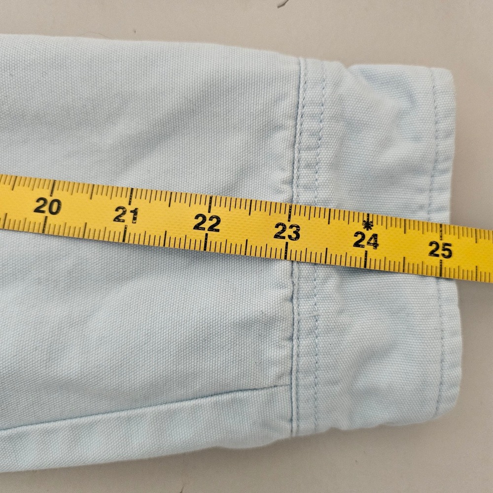 Lands End‎ Blue Barn Jacket Corduroy Collar Flannel Lined Womens 2XL Chore Coat - Picture 9 of 12